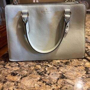 Kate Spade light aqua Leather Handbag